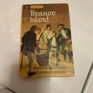 Hard Cover Treasure Island Book